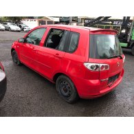 MAZDA 2 (DY) Bal hátsó Fixüveg (Ajtóban)