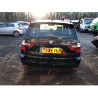 BMW X3 (E83) Hátsó Lökhárító Merevítő (Fém)