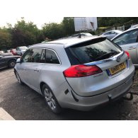 OPEL INSIGNIA Bal hátsó Fixüveg (Ajtóban)