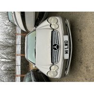 MERCEDES-BENZ CLK C209 Első Lökhárító Merevítő (Fém)